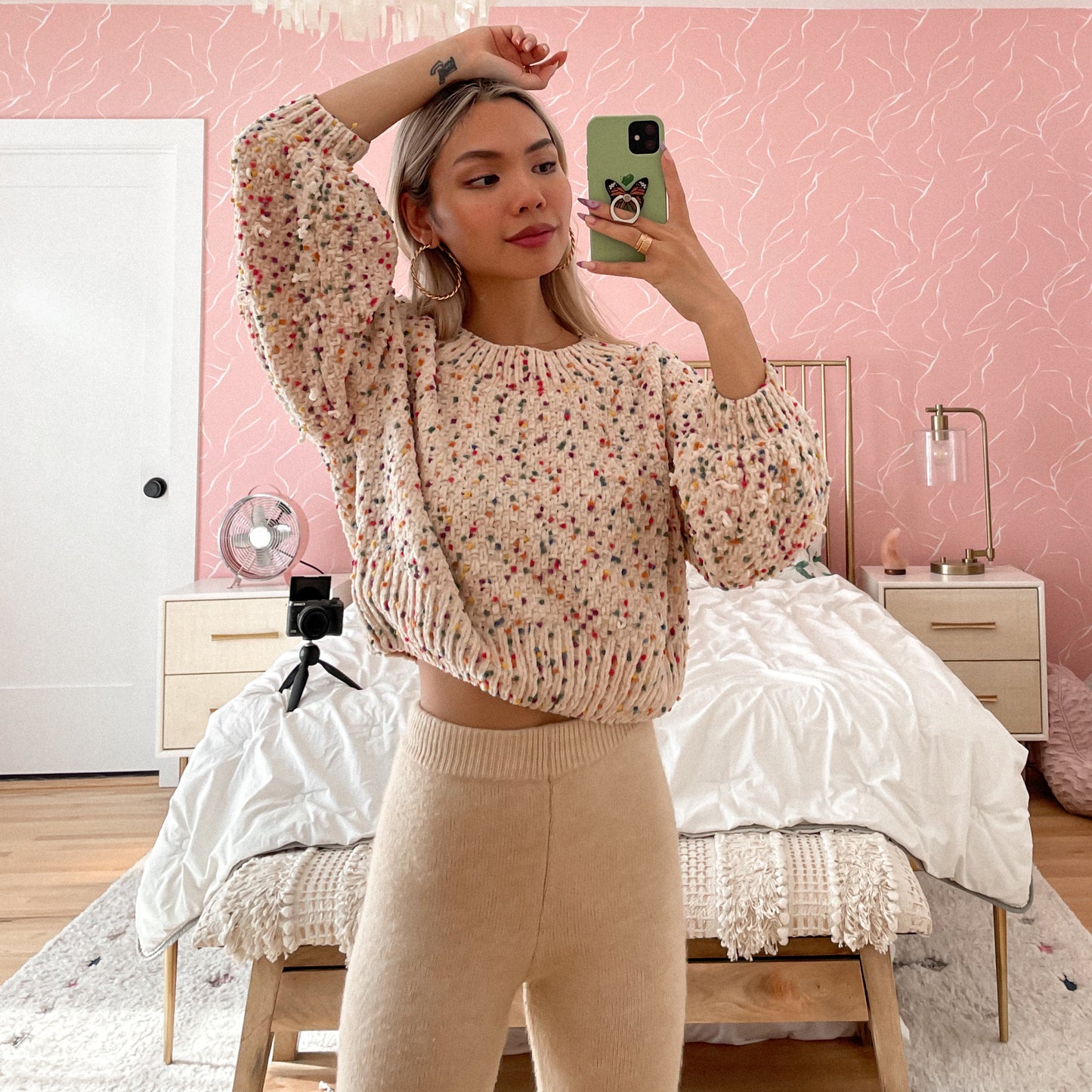 Funfetti Fuzzy Sweater